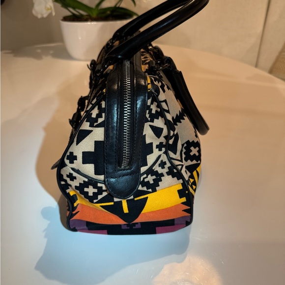 MEMORIAL DAY SALE! 🧡 L.A.M.B. Colville Satchel Southwest Style Designer Handbag - Picture 5 of 12
